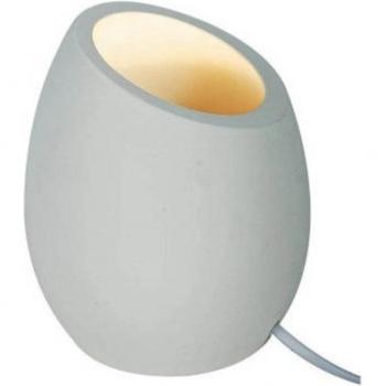 Lámpara de Mesa Uplighter Ascend de Yeso Blanco con LED