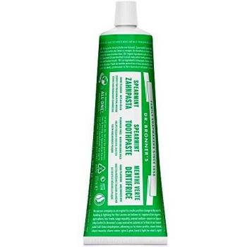 Dr. Bronner's All-One Spearmint Fluoride-Free Toothpaste, 105 ml