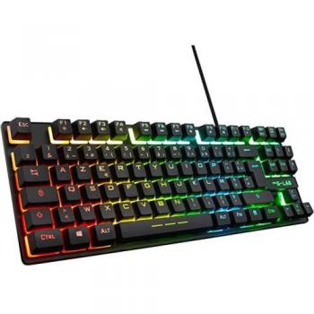 Teclado Gaming TKL de Membrana con Distribución Española
