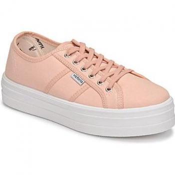 Zapatillas Victoria IVIC20E11 Barcelona Lona Mujer Rosa Pálido