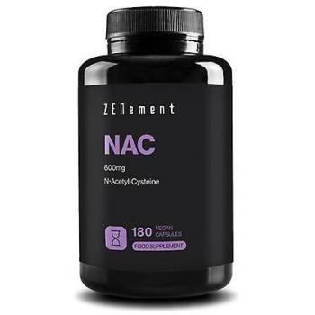 NAC N-Acetil-Cisteína 600 mg Zenement, 180 comprimidos veganos
