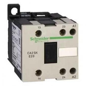 Minicontactor Auxiliar Alternativo 220V - Schneider Electric CA2-SKE 2 NA + 0 NC - Categoría de Empleo AC-15 DC-13 - Tensión de Funcionamiento Nominal 690 V 400 Hz