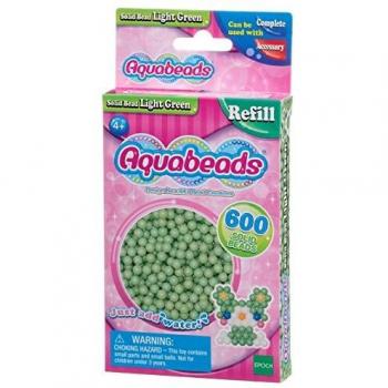 Aquabeads Pack Abalorios Sólidos Verde Claro
