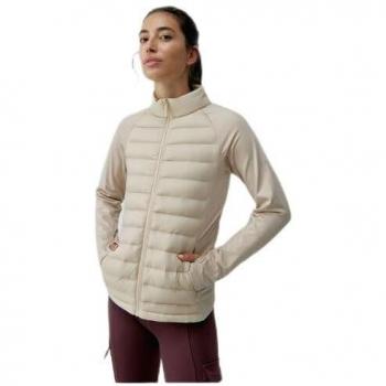Chaqueta Beige Born Living Yoga Zuri Tapioca