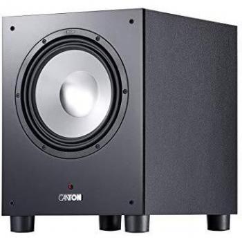 Canton SUB 10.4, Subwoofer Activo de 10 Pulgadas - Color Negro, Producto Como Nuevo