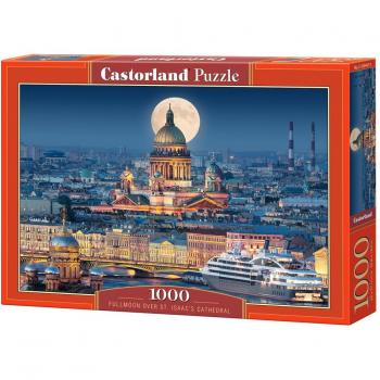 Castorland 1000-Piece Puzzle - Fullmoon over St. Isaac's Cathedral, Saint Petersburg