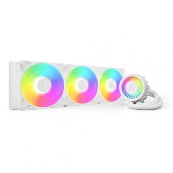 Arctic Liquid Freezer III Pro 420 A-RGB White - AIO CPU Water Cooler with 3x140mm Fans, PWM Pump, and VRM Fan