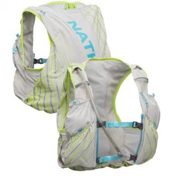 Chaleco de hidratación Nathan Pinnacle 12 Vapor Mujer Gris/Azul Caribe
