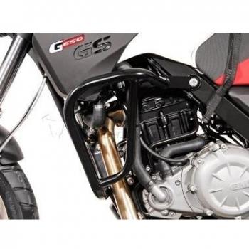 Protecciones laterales de motor. Negro. BMW G 650 GS 1115.