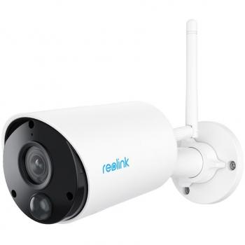 Cámara de vigilancia IP Reolink Argus Series B320, 2304 x 1296 píxeles, WiFi, batería recargable, interior y exterior, visión nocturna, resistente a la intemperie