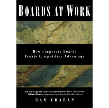 Corporate Boards Competitive Advantage Guide by Ram Charan