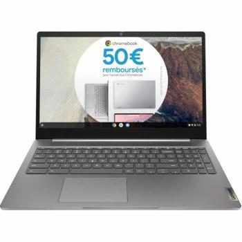 Laptop Lenovo IdeaPad 3 Chromebook 15.6 Celeron N4500, 4 GB RAM, 64 GB eMMC, Gris