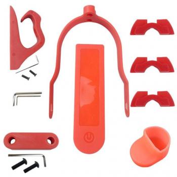 Conjunto de 6 guardabarros traseros para patinete eléctrico Xiaomi M365 Pro con accesorios de absorción de impacto