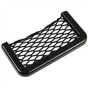 Bolsa de red de almacenamiento de coche asiento de coche lateral teléfono soporte organizador auto bolsillo de red universal Mini
