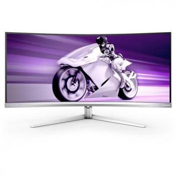 Philips Evnia 34 QD OLED Curved Gaming Monitor - UltraWide WQHD, 175Hz, AMD FreeSync Premium Pro, USB-C Docking, Height Adjustable