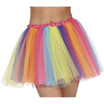 Tutú Multicolor Adulto de 40 cm