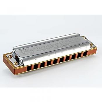 Hohner Marine Band Deluxe Diatonic Harmonica in Key B