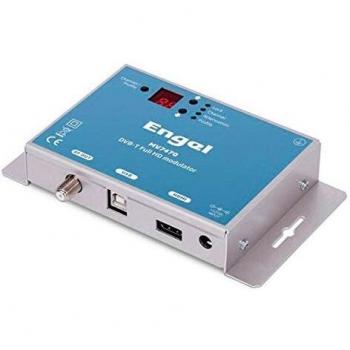 Modulador Full HD DVB-T Engel Axil MV7470 con Entrada HDMI - Azul, Plata