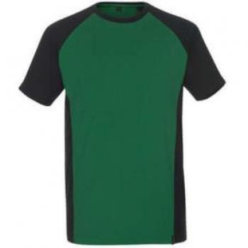 Camiseta de Manga Corta Mascot Unique 50567 Talla S, Verde/Negro