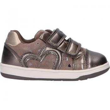 Zapatillas deportivas para niña Geox B NEW FLICK gris humo EU 23