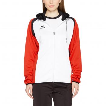 Erima Razor chaqueta para mujer 2.0 con capucha Blanco Blanco, rojo y negro Talla:34