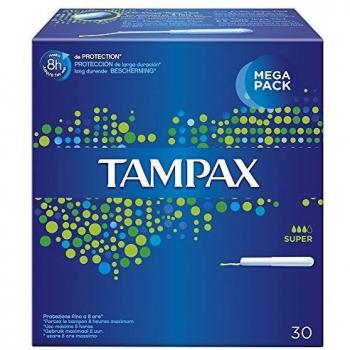 Tampax Classic Super Tampons 30 Count