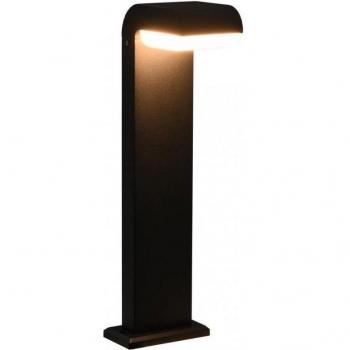 Lámpara LED de Pared para Jardín Ovalada Negra 9W