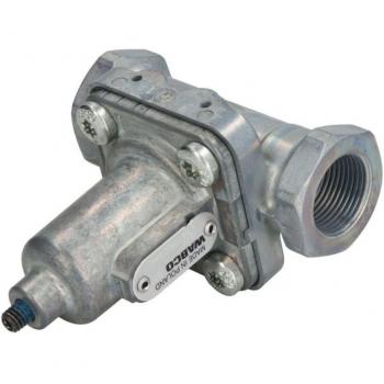 Válvula de descarga WABCO 4341000340 - Válvula de rebose, compatible con sistemas neumáticos, fabricada en materiales duraderos, diseño compacto para fácil instalación, presión máxima operativa adecuada para vehículos comerciales