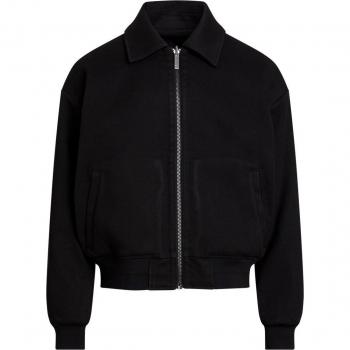 Calvin Klein - Chaqueta de abrigo para hombre con diseño moderno, tejido resistente al agua, forro acolchado, cierre frontal con cremallera y botones, bolsillos laterales con tapa, ajuste regular y disponible en varios colores