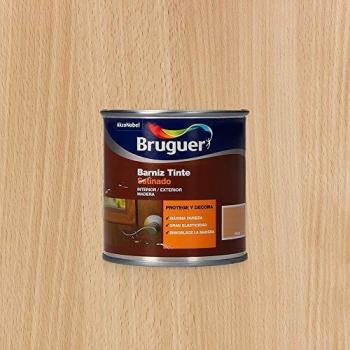 BRUGUER Barniz Tinte Sat.BRUGUER Haya 250 ML, Negro