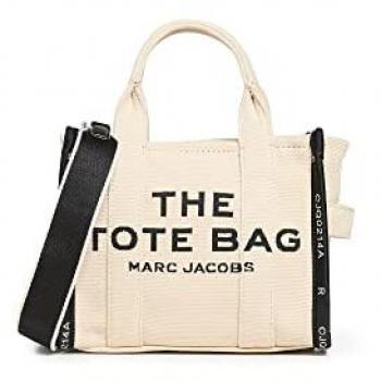 Marc Jacobs The Jacquard Mini Tote Bag Beige Women's One Size