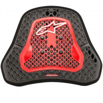 Alpinestars Protector Pectoral Nucleon KR-Cell CiS - Rojo y Negro, tamaño L, material ligero y flexible, diseño ergonómico para mayor comodidad, compatible con chaquetas de moto Alpinestars