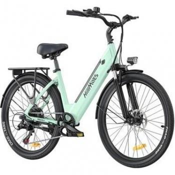 Bicicleta Eléctrica de Trekking Hillmiles Milecity 250W, 36V 13Ah, 468Wh y Neumáticos de 26 - Onesport OT16 Bicicleta Eléctrica