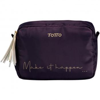 TOTTO Neceser para Mujer Carcoma en Color Negro