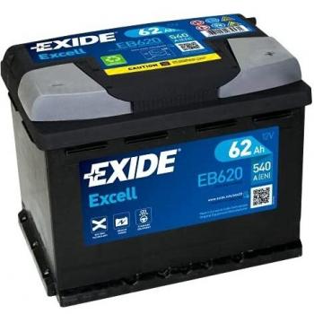 Exide EB620 Batería de Arranque, 12V