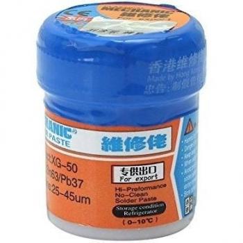 1 X Soldar Pasta fluida Térmica Soldadura Reparación Welding Flux SMT XG-50 Sn63 Pb37