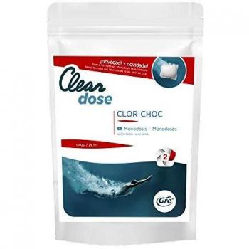Gre PCLSCHE - Clear Dose cloro choque en monodosis, 300 gr, granulado