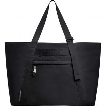 Tote Bag Large Monochrome Got Bag Negro - Bolso de bandolera grande, color negro, diseño monocromático