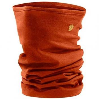 Fjallraven Bergtagen Hokkaido Orange Neck Gaiter - One Size, F77405-208-OneSize