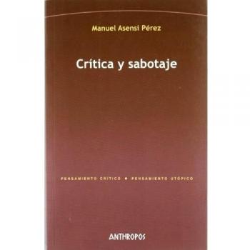 Crítica Y Sabotaje