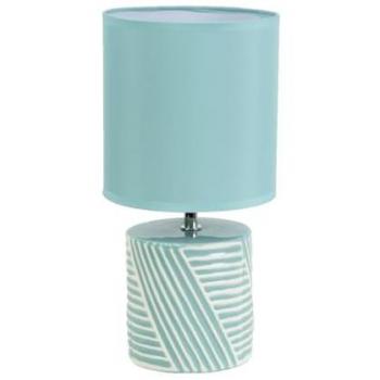 Lámpara de mesa Romimex Celeste Cerámica 12 x 31 x 12 cm