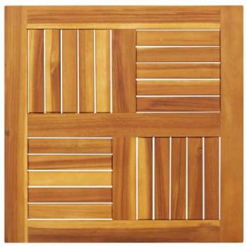 vidaXL Table Top 60x60x2 cm Square Solid Wood Acacia