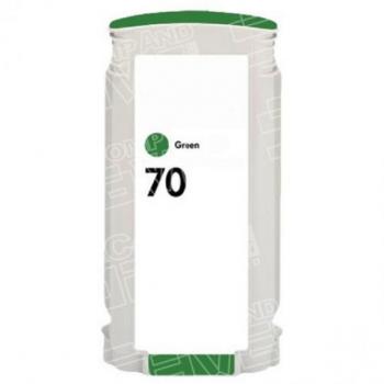 Compatible HP 70 Verde Cartucho de Tinta Pigmentada - Reemplaza C9457A