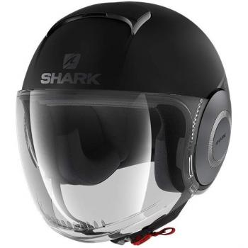 Shark Casco Jet Micro Street neón negro gris Talla L