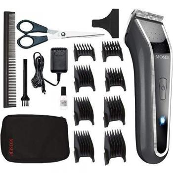 Wahl Lithium Pro LED Recargable Gris, Acero inoxidable - Afeitadora