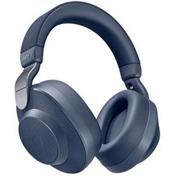Jabra Elite 85h - Auriculares Inalámbricos Over-Ear, Cancelación Activa de Ruido, Batería de Larga Duración para Llamadas y Música, Azul Marino
