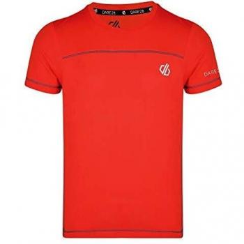 Dare 2b - Camiseta técnica para niño, Niño, Color Cajun Orange, tamaño FR : M