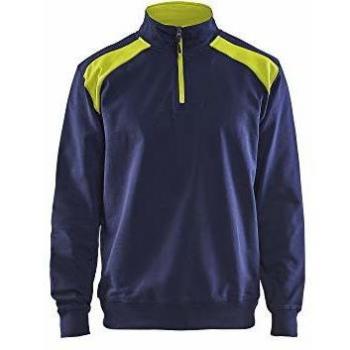 Two-Tone Trucker Neck Sweatshirt by Blaklader