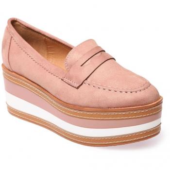 La Modeuse - Mocasines para mujer, rosa