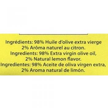 Minioliva Aceite de Oliva Virgen Extra Aromatizado al Limón - Paquete de 50 x 14 ml - Total: 700 ml